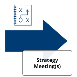 arrow strategy icon